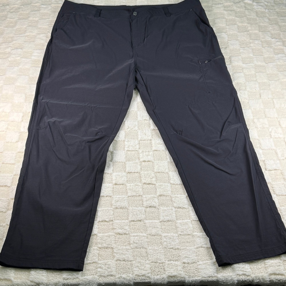 Free Country Mens Gray Nylon Spandex Stretch Performance‎ Cargo Hiking Pants 44
